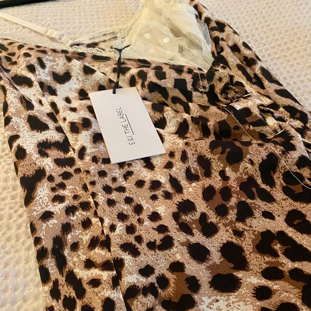 Leopard & Lace Dress, NWT - Picture 7 of 7
